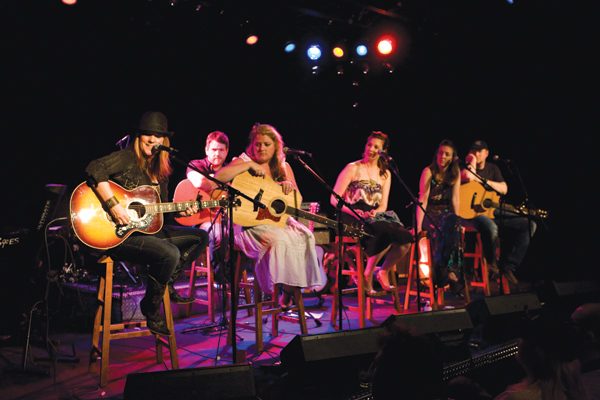 Jen Foster (far left) photo credit: Howard T. Ezell Jen Foster (far left) photo credit: Howard T. Ezell